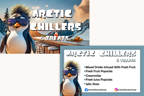 Arctic Chillers Business Card